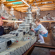 Illustration for article titled Fisherman Spent 3 Years Building Massive 24-Foot Long Lego USS Missouri